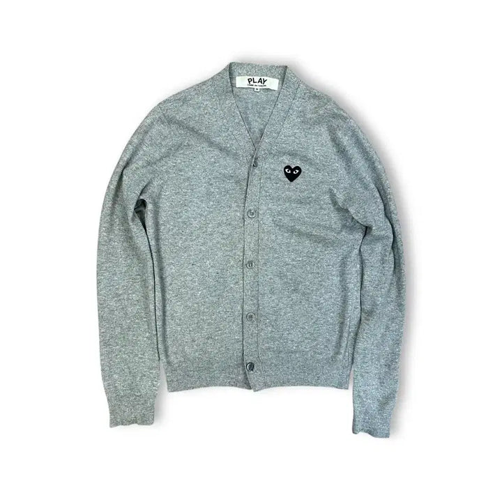 [BUNJANG] Comme des Garcons Play Black Heart Cardigan / 꼼데가르송 플레이 블랙 하트 가디건