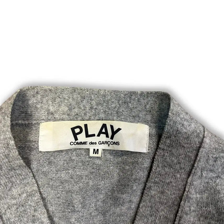 [BUNJANG] Comme des Garcons Play Black Heart Cardigan / 꼼데가르송 플레이 블랙 하트 가디건