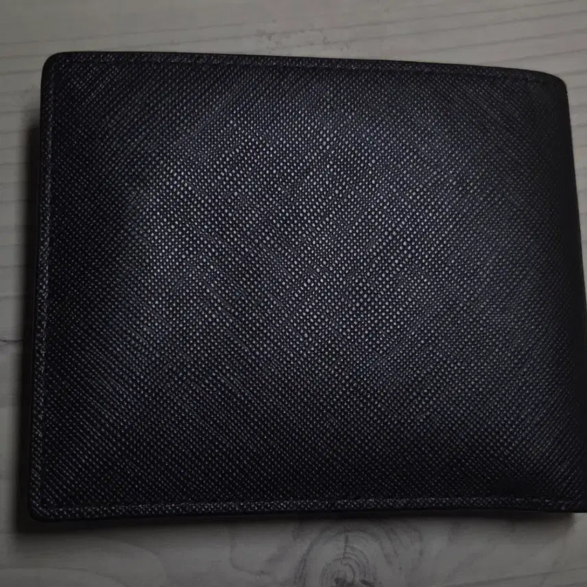 [BUNJANG] Louis Quatorze Men's Black Leather Bifold Wallet / [루이까또즈] 남성 블랙 반지갑 SJ2AH51BL