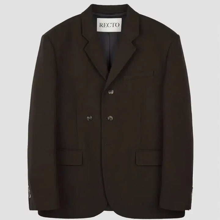 [BUNJANG] RECTO Vintage Stripe Virgin Wool Blazer Jacket / RECTO 렉토 자켓 23FW 빈티지 스트라이프 버진 울 블레이저