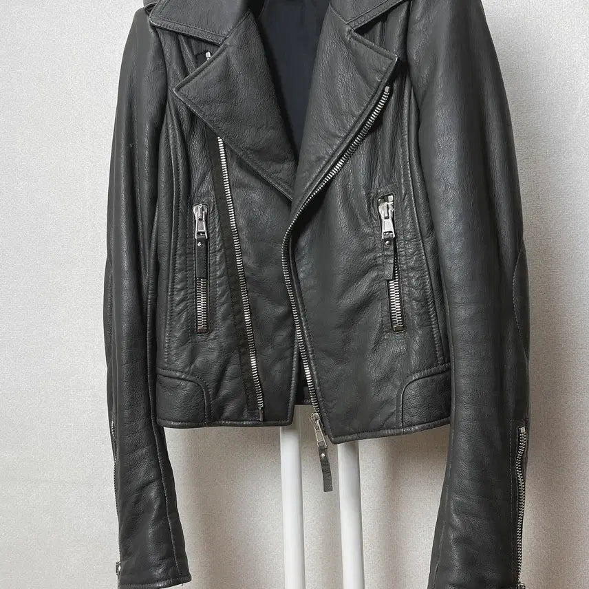 [BUNJANG] Balenciaga Leather Rider Jacket / 발렌시아가 여성 가죽 라이더자켓