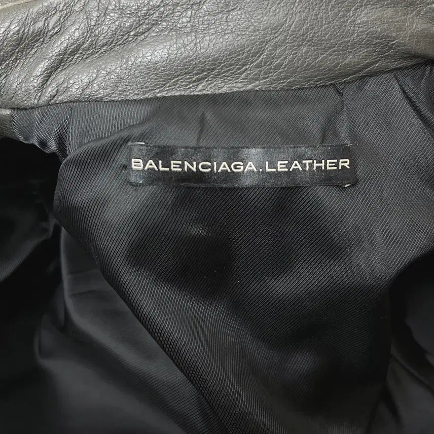 [BUNJANG] Balenciaga Leather Rider Jacket / 발렌시아가 여성 가죽 라이더자켓