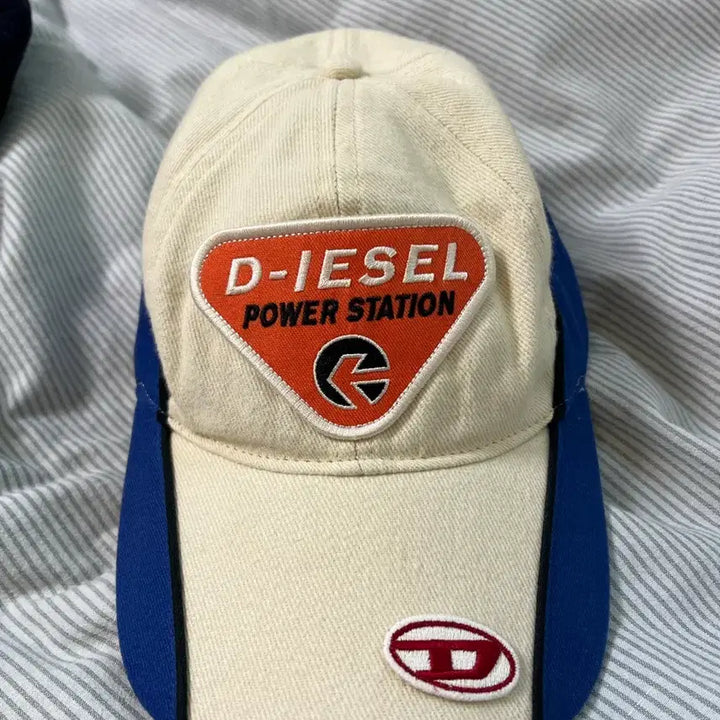 [BUNJANG] Diesel Cap - Ivory Cap / Diesel 디젤 캡모자