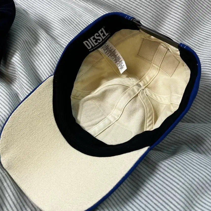 [BUNJANG] Diesel Cap - Ivory Cap / Diesel 디젤 캡모자