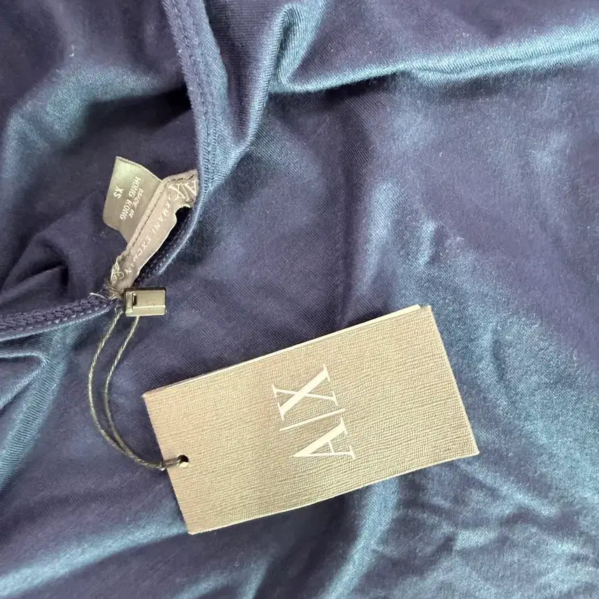 [BUNJANG] Armani Exchange Navy Halter Mini Dress XS / 알마니 익스체인지 네이비 홀터넥 미니 원피스 xs
