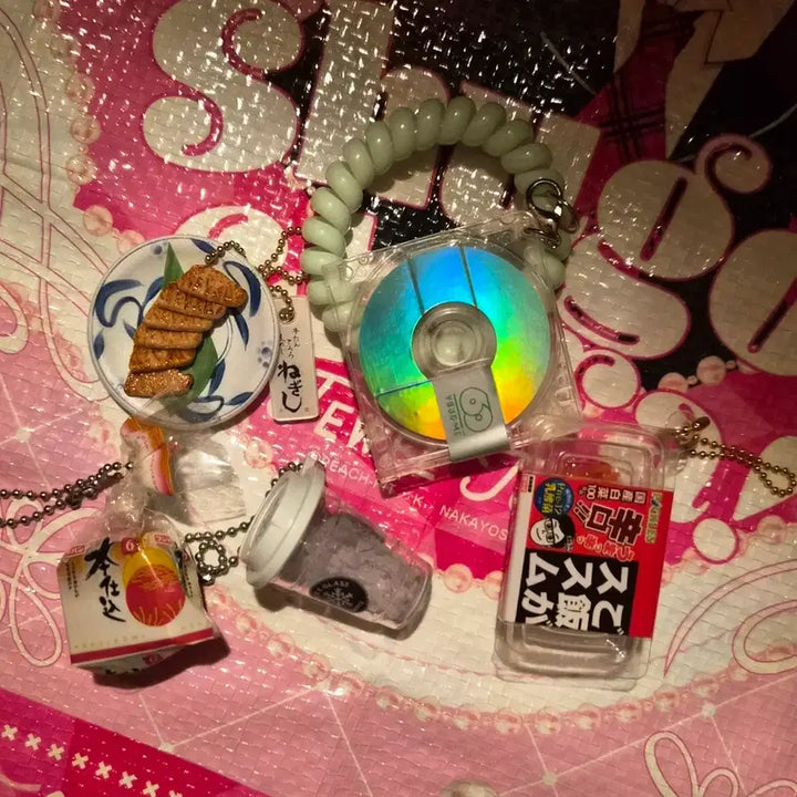 [BUNJANG] Gachapon Keyring Bundle Set / 가챠 키링 5종 일괄