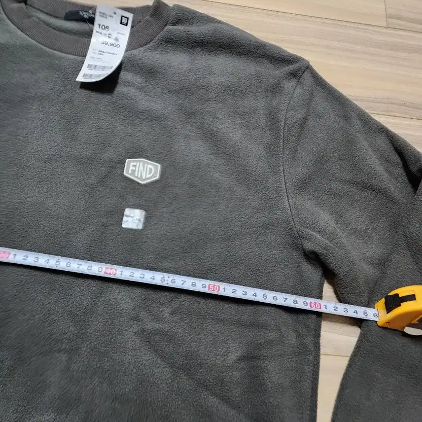 [BUNJANG] Top Ten Fleece Dark Gray Men&