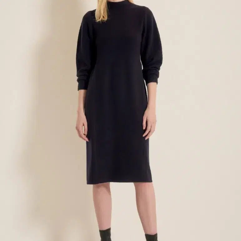 [BUNJANG] SJSJ Mock Neck Belted Knit Dress / 한섬 SJSJ 에스제이 23FW 모크넥 벨티드 니트 드레스 원피스.새상품