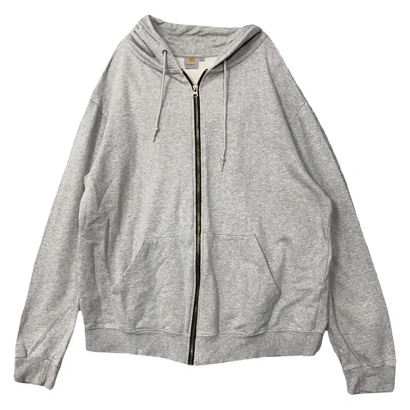 [BUNJANG] Carhartt Light Gray Oversized Hooded Zip-Up XL / 칼하트 라이트 그레이 오버핏 후드 집업 XL