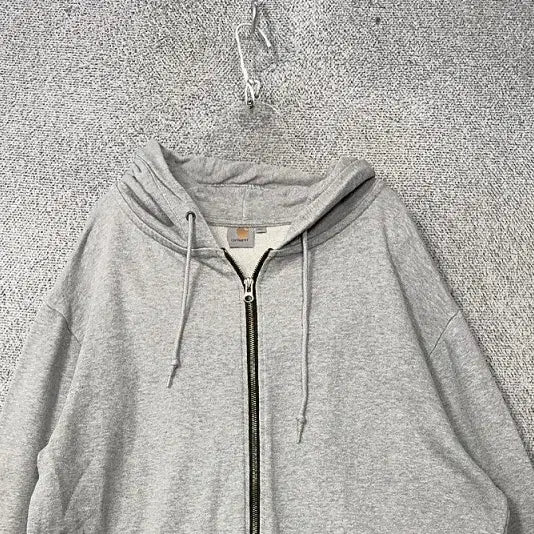 [BUNJANG] Carhartt Light Gray Oversized Hooded Zip-Up XL / 칼하트 라이트 그레이 오버핏 후드 집업 XL