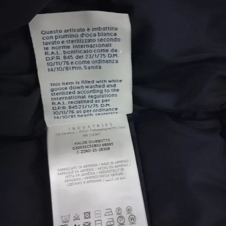 [BUNJANG] Moncler Chloe Navy Jacket / 몽클레어 클로에 진네이비0 (44,85)