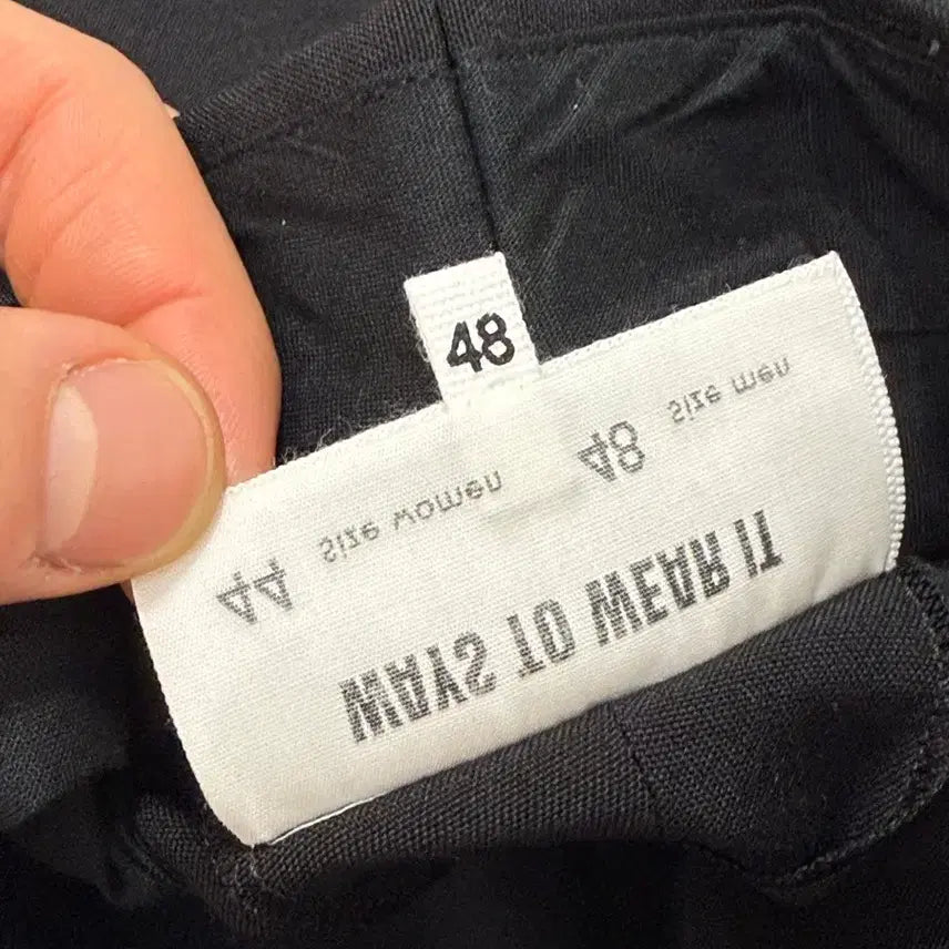 [BUNJANG] MM6 Maison Margiela Stapled Wool Trousers / (새제품) MM6 메종 마르지엘라 스테이플드 울 트라우저 48