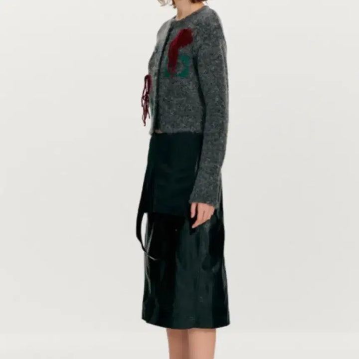 [BUNJANG] The Open Product Argyle Knit Cardigan / 더오픈프로덕트 아가일 니트 가디건 국문택