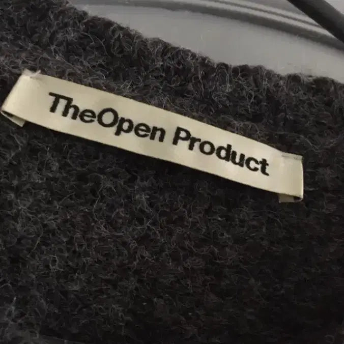 [BUNJANG] The Open Product Argyle Knit Cardigan / 더오픈프로덕트 아가일 니트 가디건 국문택