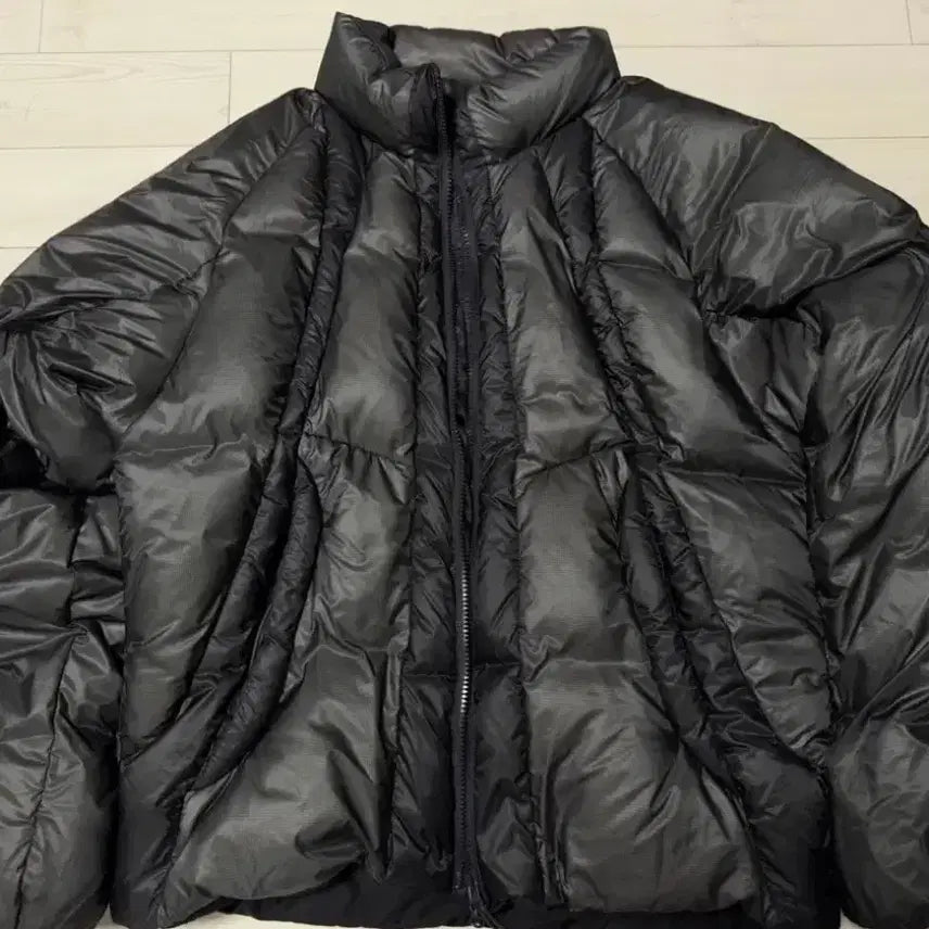 [BUNJANG] ATEEZ San Puffer Jacket (Black, XL) / 산산기어 푸퍼 자켓 블랙(XL) 3사이즈