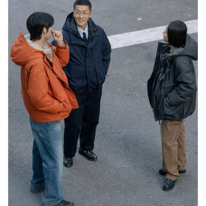 [BUNJANG] Hazzys HIS X Havati Goose Down Puffer Jacket / 헤지스 HIS X 하바티 구스다운 푸퍼