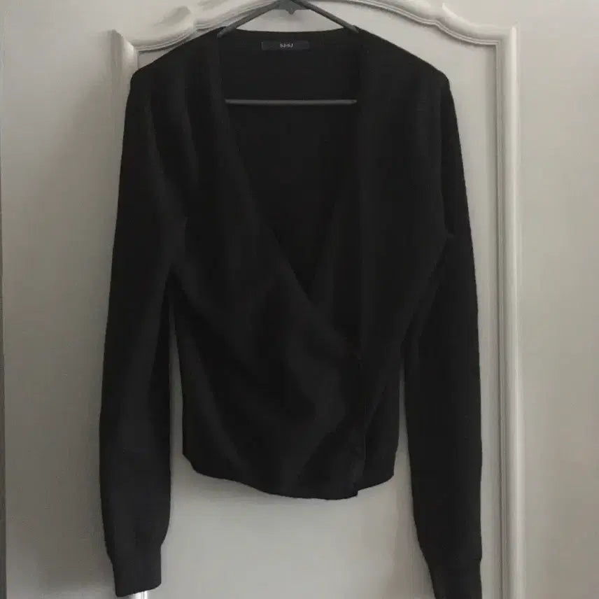 [BUNJANG] SJSJ Wool Blend Wrap Cardigan / SJSJ 울블렌드 가디건 90사이즈