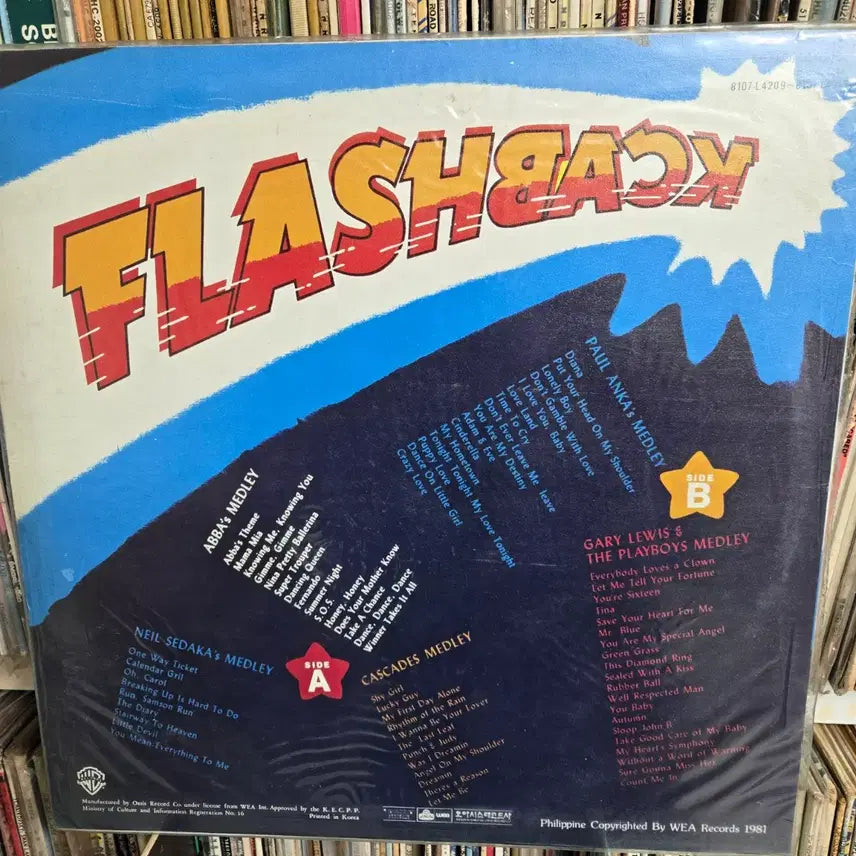 [BUNJANG] Flashback Disco Medley 71 Songs LP Vinyl Record / Flashback 디스코 메들리 71곡 LP판