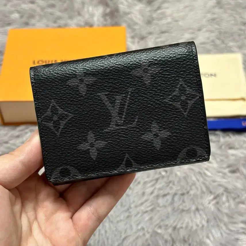 [BUNJANG] Louis Vuitton Eclipse Envelope Card Wallet / [풀구성] 루이비통 이클립스 엔벨로프 카드지갑