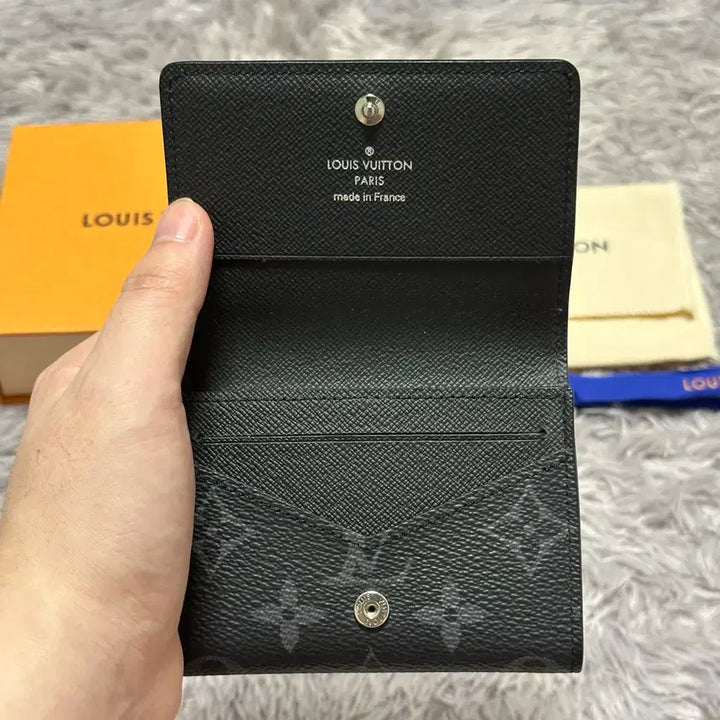 [BUNJANG] Louis Vuitton Eclipse Envelope Card Wallet / [풀구성] 루이비통 이클립스 엔벨로프 카드지갑