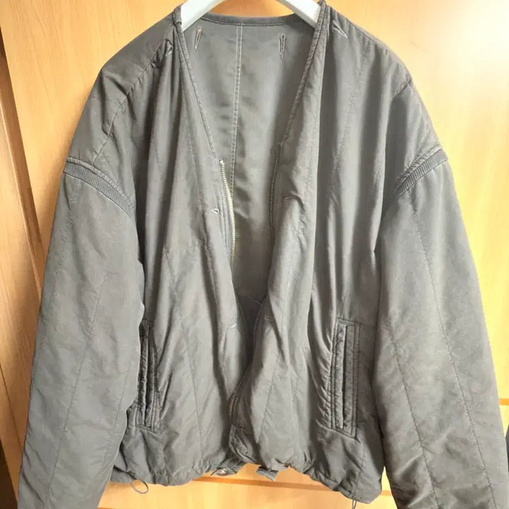 [BUNJANG] Polytelu Liner Olive Gray/Dark Brown Jacket / [4] 24ss 폴리테루 라이너 올리브그레이/다크브라운