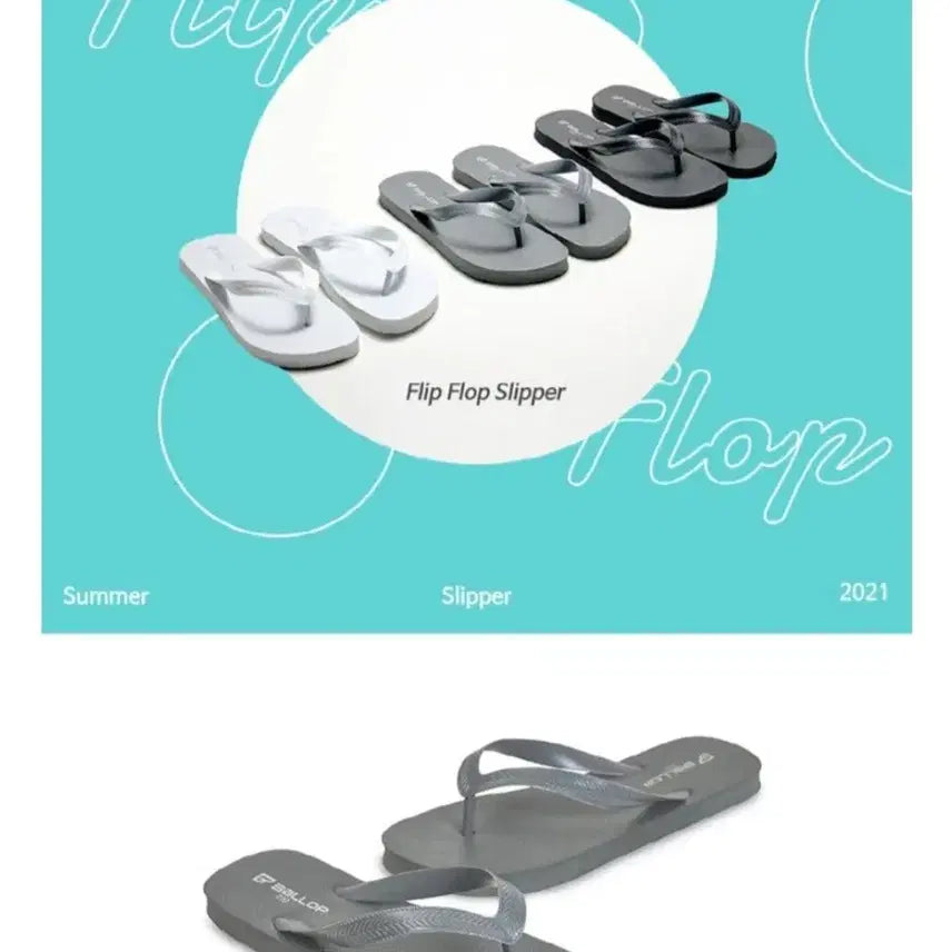 [BUNJANG] Ballet Black Flip-Flops / 밸롭 블랙 쪼리 슬리퍼 새상품