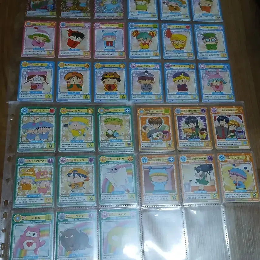[BUNJANG] Mirmo! 2002 Card Full Set / (고전문구) 풀셋 2002년 미르모퐁퐁퐁 카드