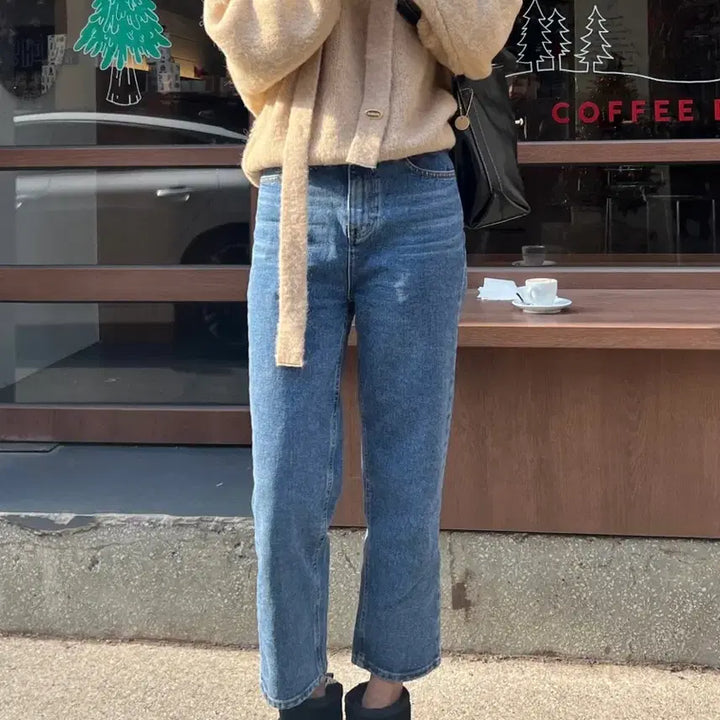 [BUNJANG] FRENU Nu-jeans Slim Fit Denim Pants / FRENU 프레누 누진스 5호 - 일자 슬림핏 데님