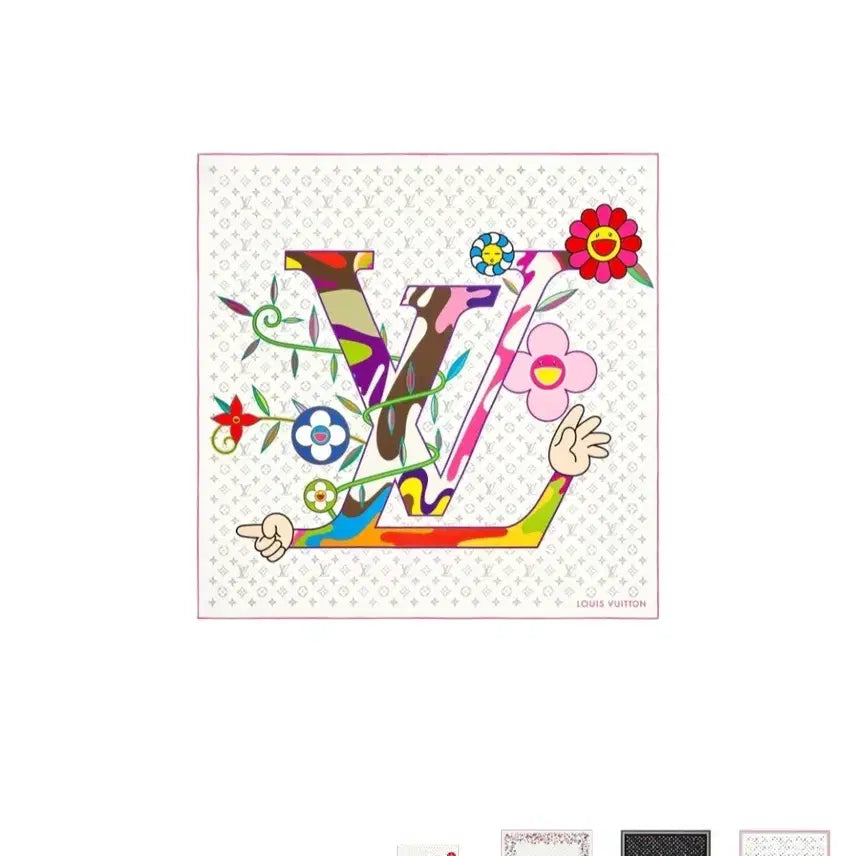 [BUNJANG] Louis Vuitton Murakami 90 Scarf / [새상품 풀구성]루이비통 무라카미 90 스카프