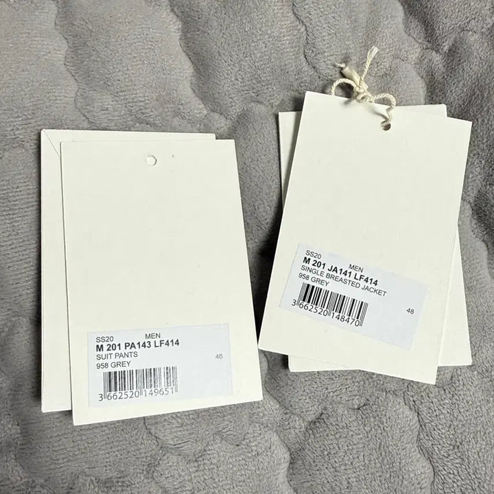 [SOLD OUT] [48/46] 20ss 르메르 그레이 셋업