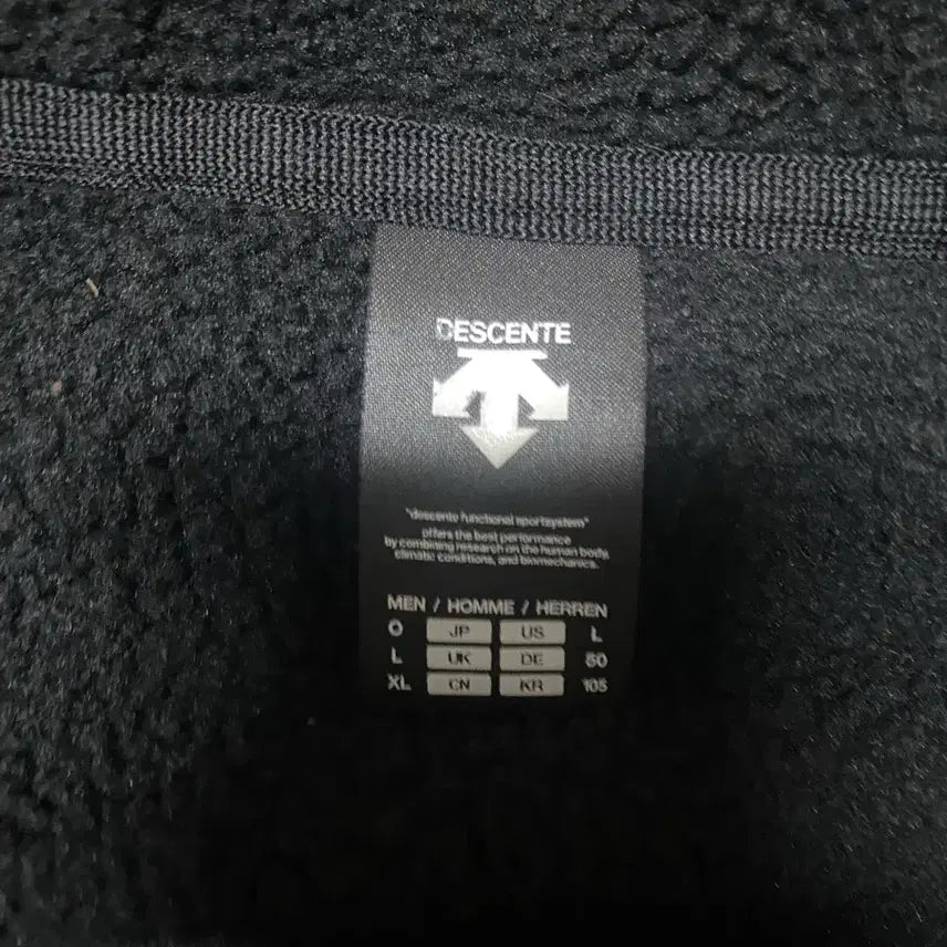 [BUNJANG] Descente Canada Inspired Fleece Jacket / 데상트 캐나다 인스파이어드 후리스