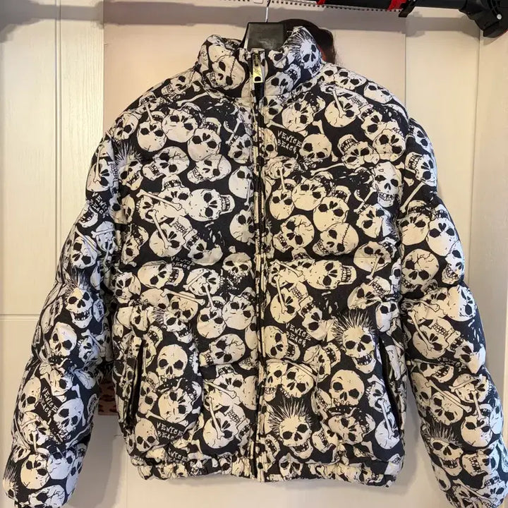 [BUNJANG] ERL Skull Padded Jacket / ERL skull 패딩 이알엘 스컬 패딩