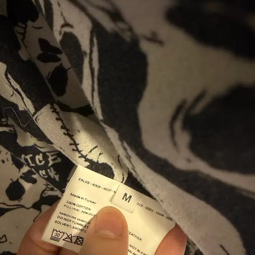 [BUNJANG] ERL Skull Padded Jacket / ERL skull 패딩 이알엘 스컬 패딩