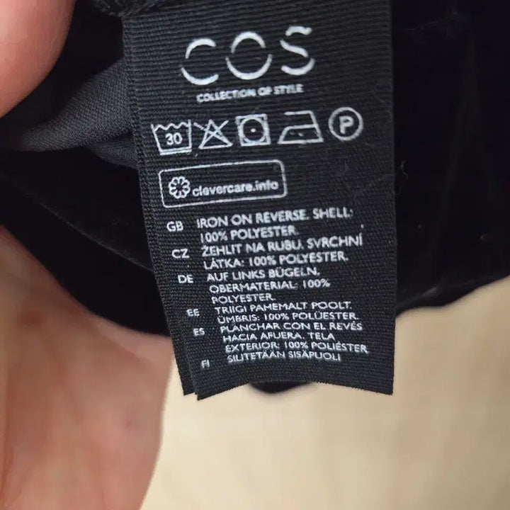 [BUNJANG] COS Velvet Blouse / cos  벨벳 블라우스