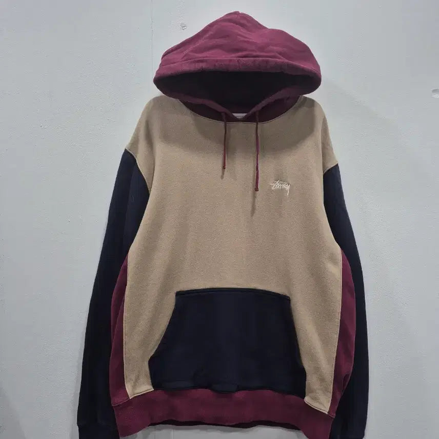 [BUNJANG] Stussy Stock Logo Multicolor Hoodie (Men&
