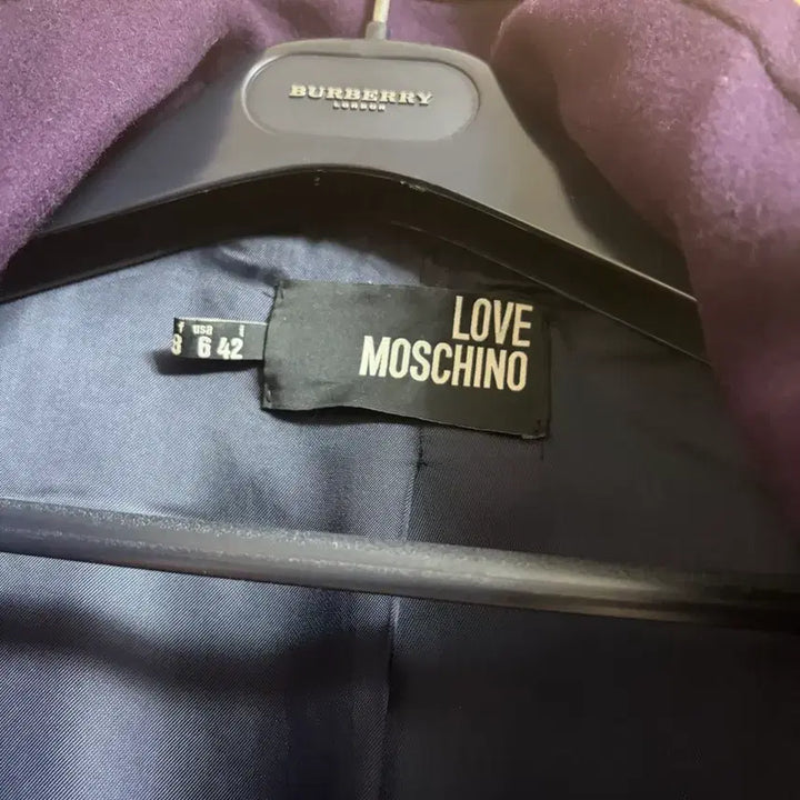 [BUNJANG] Love Moschino Wool Coat / 러브모스키노 울코트 55체감
