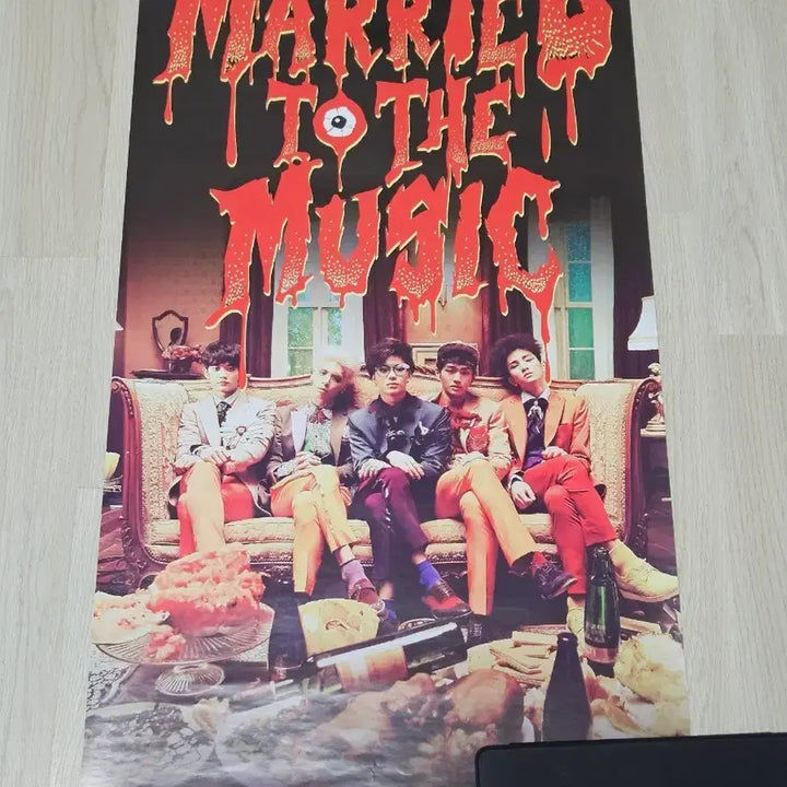 [BUNJANG] SHINee Married to the Music Poster / 샤이니 Married to the Music 메리뮤 앨범 포스터