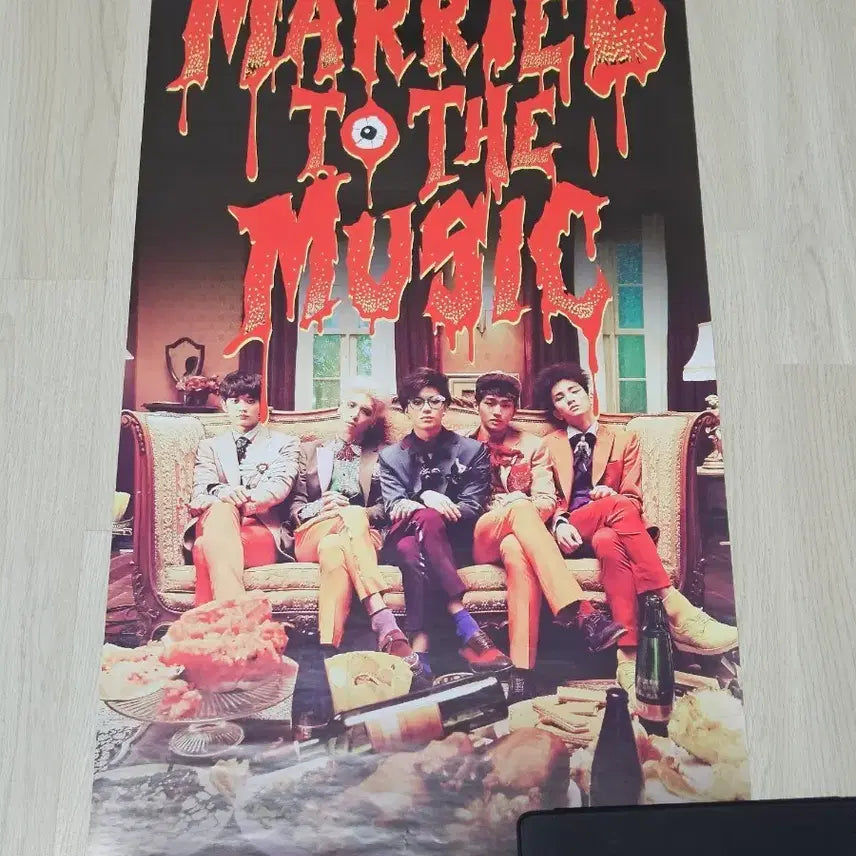[BUNJANG] SHINee Married to the Music Poster / 샤이니 Married to the Music 메리뮤 앨범 포스터