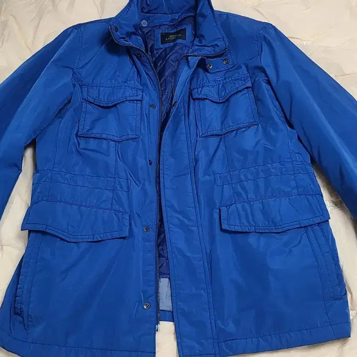 [BUNJANG] Lacoste Blue Field Jacket / 라코스테 블루 야상 점퍼 팝니다