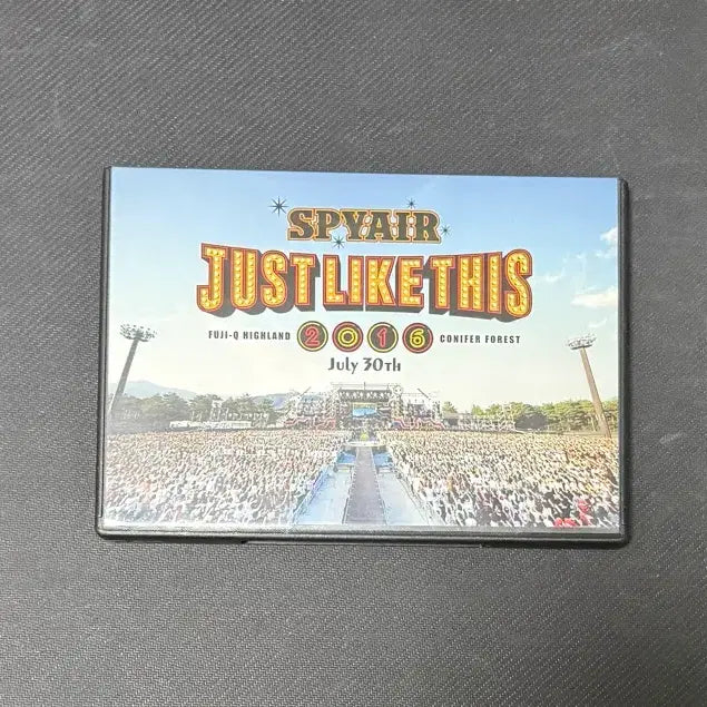 [SOLD OUT] (DVD) SPYAIR/스파이에어 Just Like This 2016