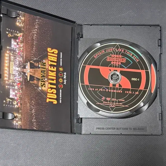 [SOLD OUT] (DVD) SPYAIR/스파이에어 Just Like This 2016
