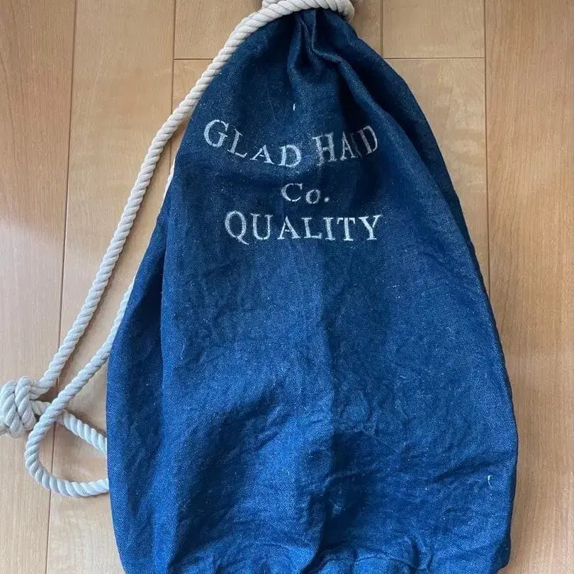 [BUNJANG] Gladhand Denim Duffle Bag / 글래드핸드 데님 더플백
