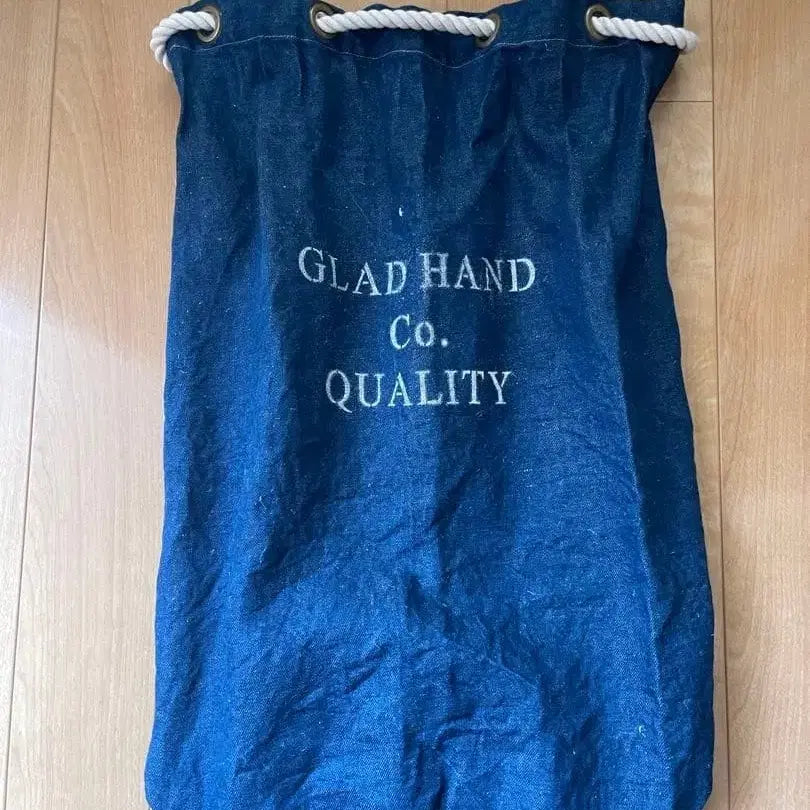 [BUNJANG] Gladhand Denim Duffle Bag / 글래드핸드 데님 더플백