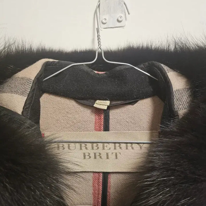 [BUNJANG] Burberry Brit Hooded Black Duffle Coat (Double) 55 Size / 버버리 브릿 후드 블랙 더플(더블)코트 55사이즈