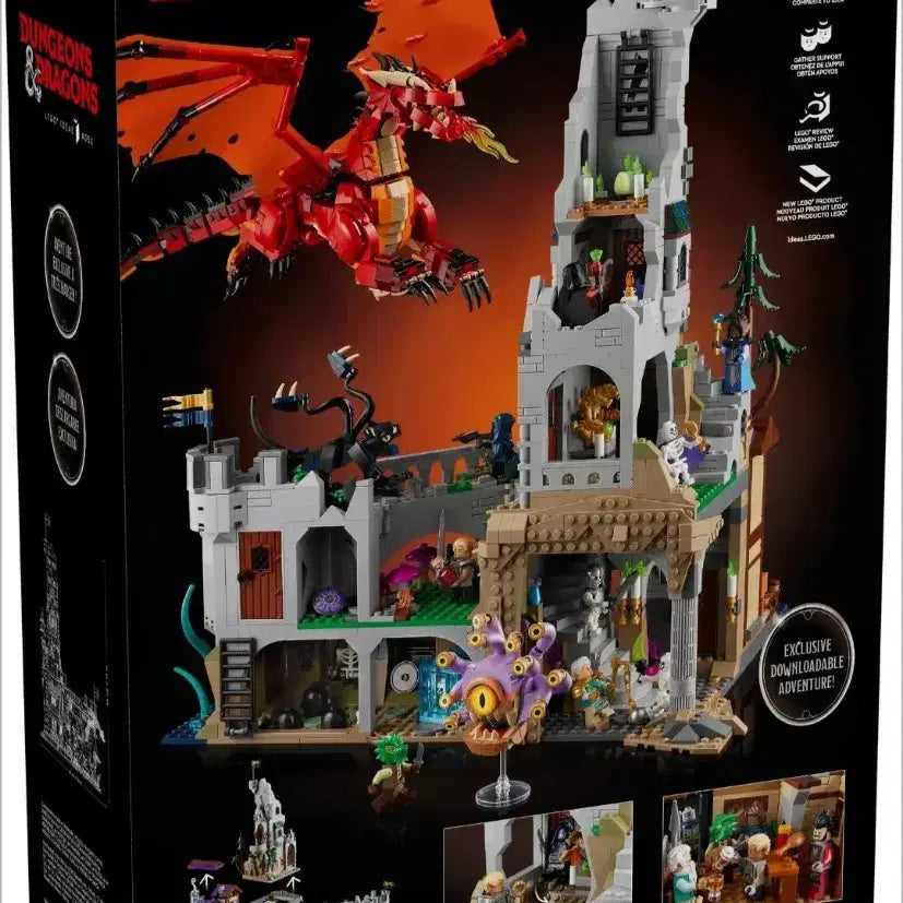 [BUNJANG] LEGO 21348 Dungeons &amp; Dragons: Red Dragon&