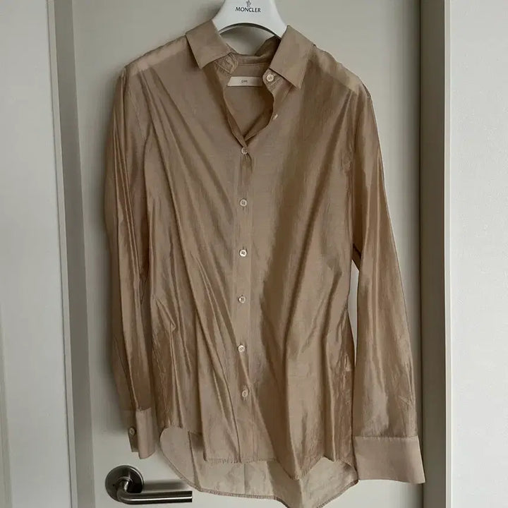 [BUNJANG] ORR S Air Shirt Beige / 오르 ORR 시원한 에어셔츠 베이지색 셔츠 S - 착샷있음