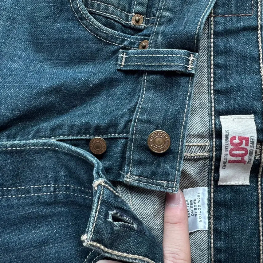[BUNJANG] Levi's 501 Medium Wash Jeans / (W32L32) 리바이스 501 중청