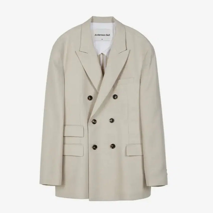 [BUNJANG] Andersson Bell Verona Double Jacket Ivory S / 앤더슨벨 베로나 더블자켓 아이보리 s