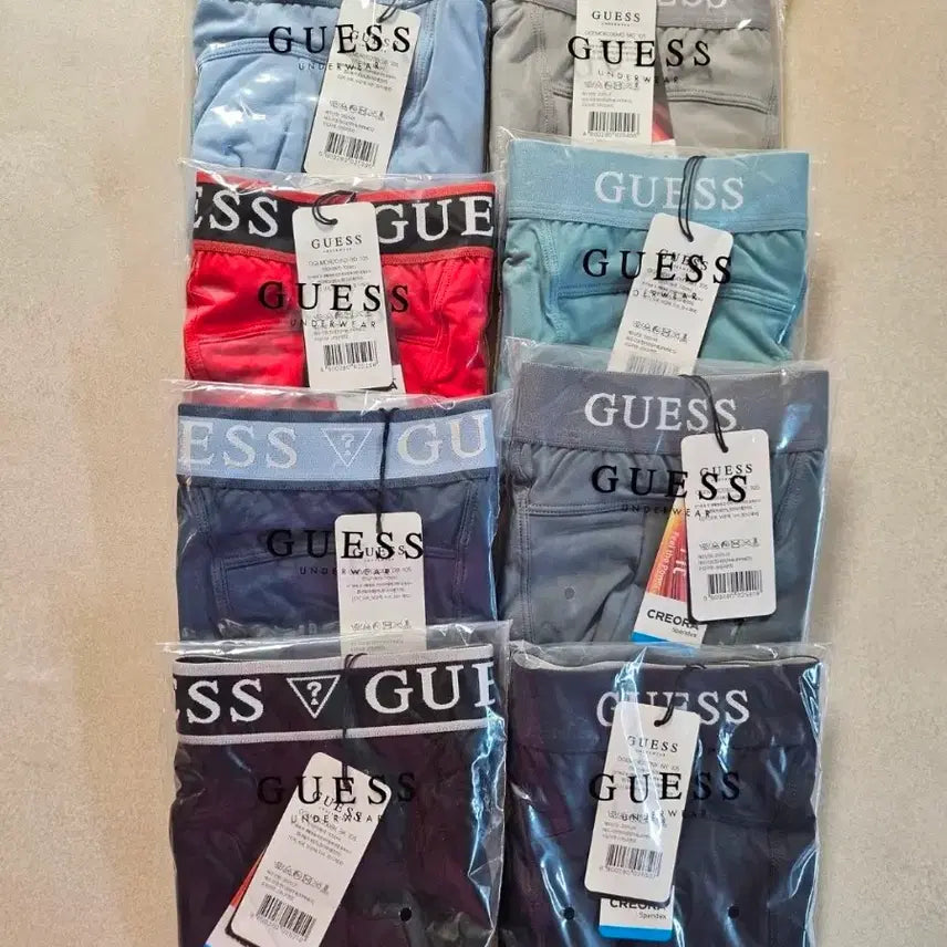 [BUNJANG] GUESS Men's Underwear Bundle Set / (정품XL) 게스남성팬티 8장
