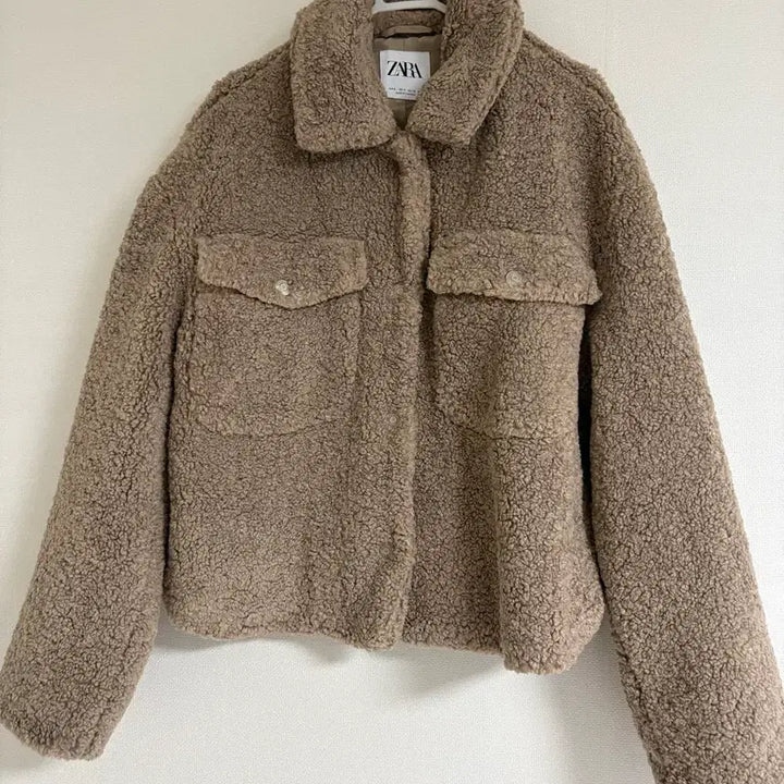 [BUNJANG] ZARA Fleece Jacket / 자라 ZARA 뽀글이 플리스 자켓